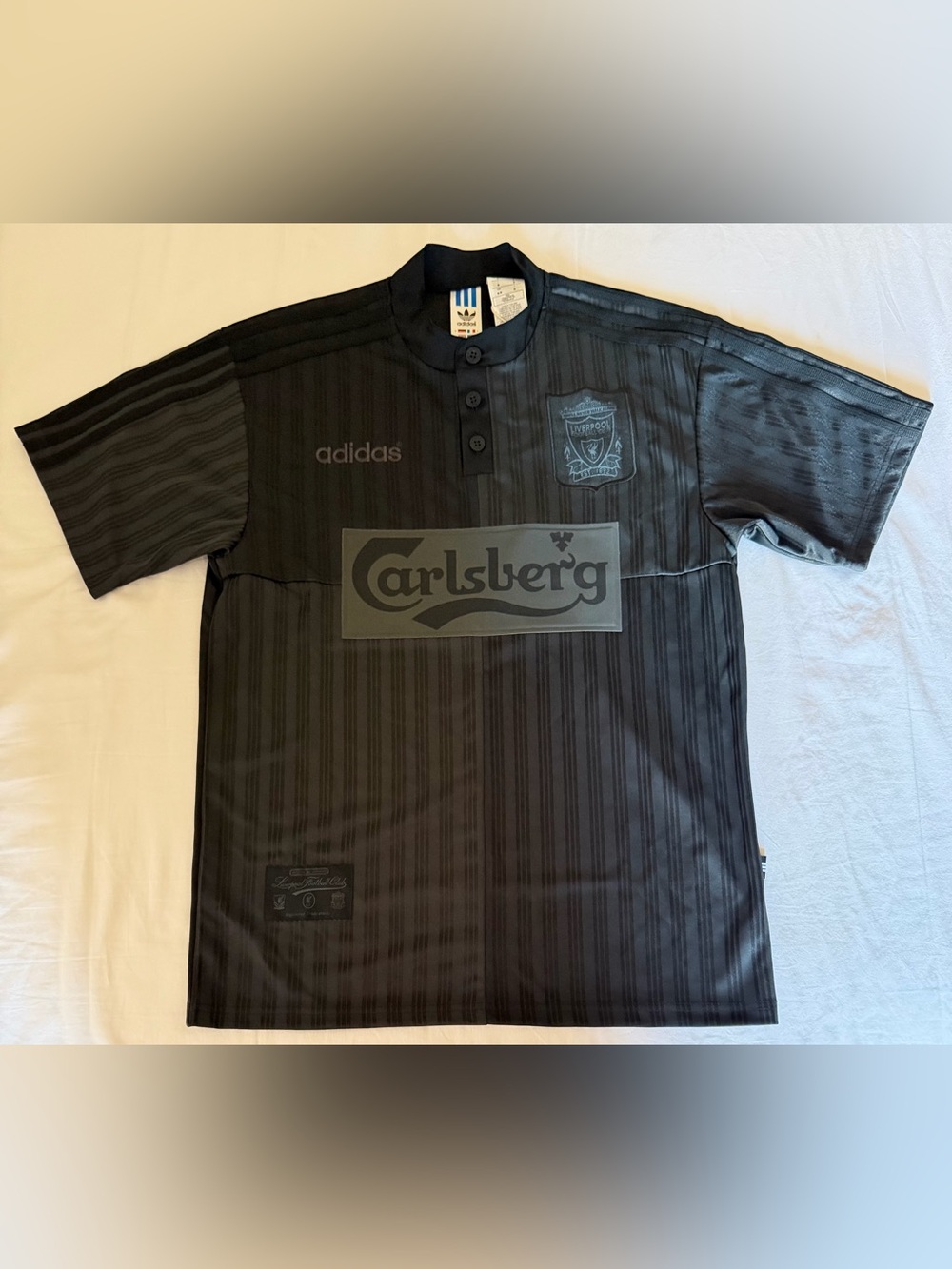 Adidas Liverpool FC Special Edition Soccer Jersey 95 Blackout KA8108 Men’s Sz
